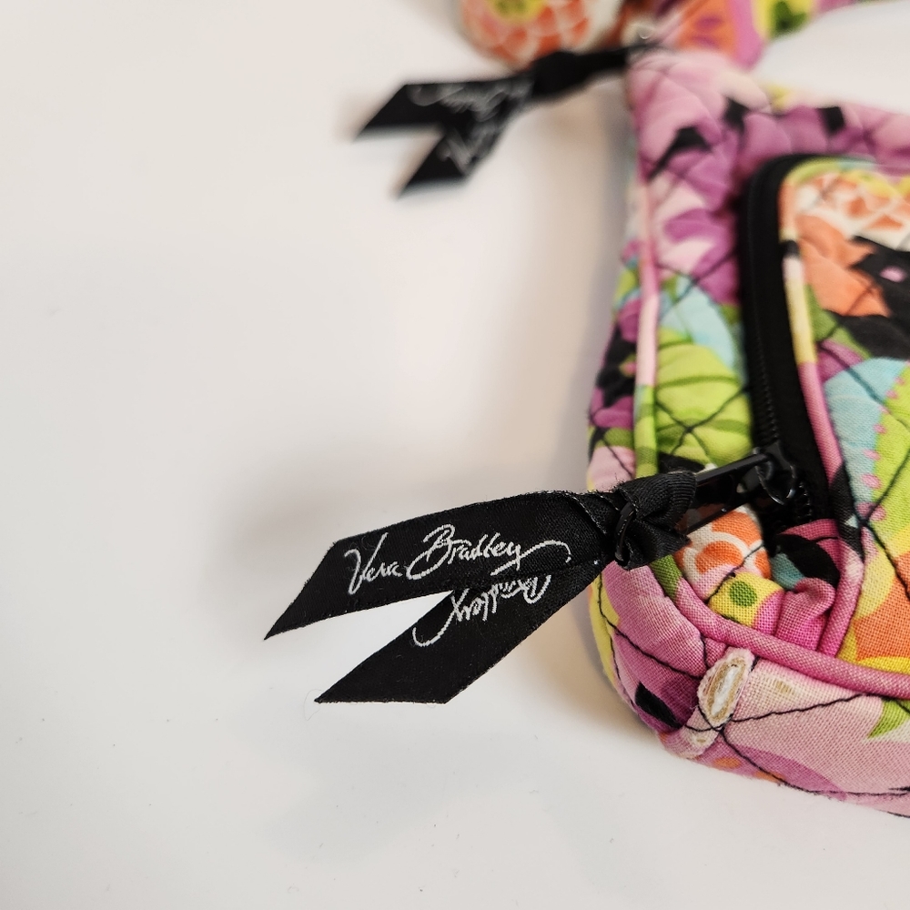 Vera Bradley Purse Over Shoulder Floral Print Pockets Card Slots Crossbody - Picture 9 of 12